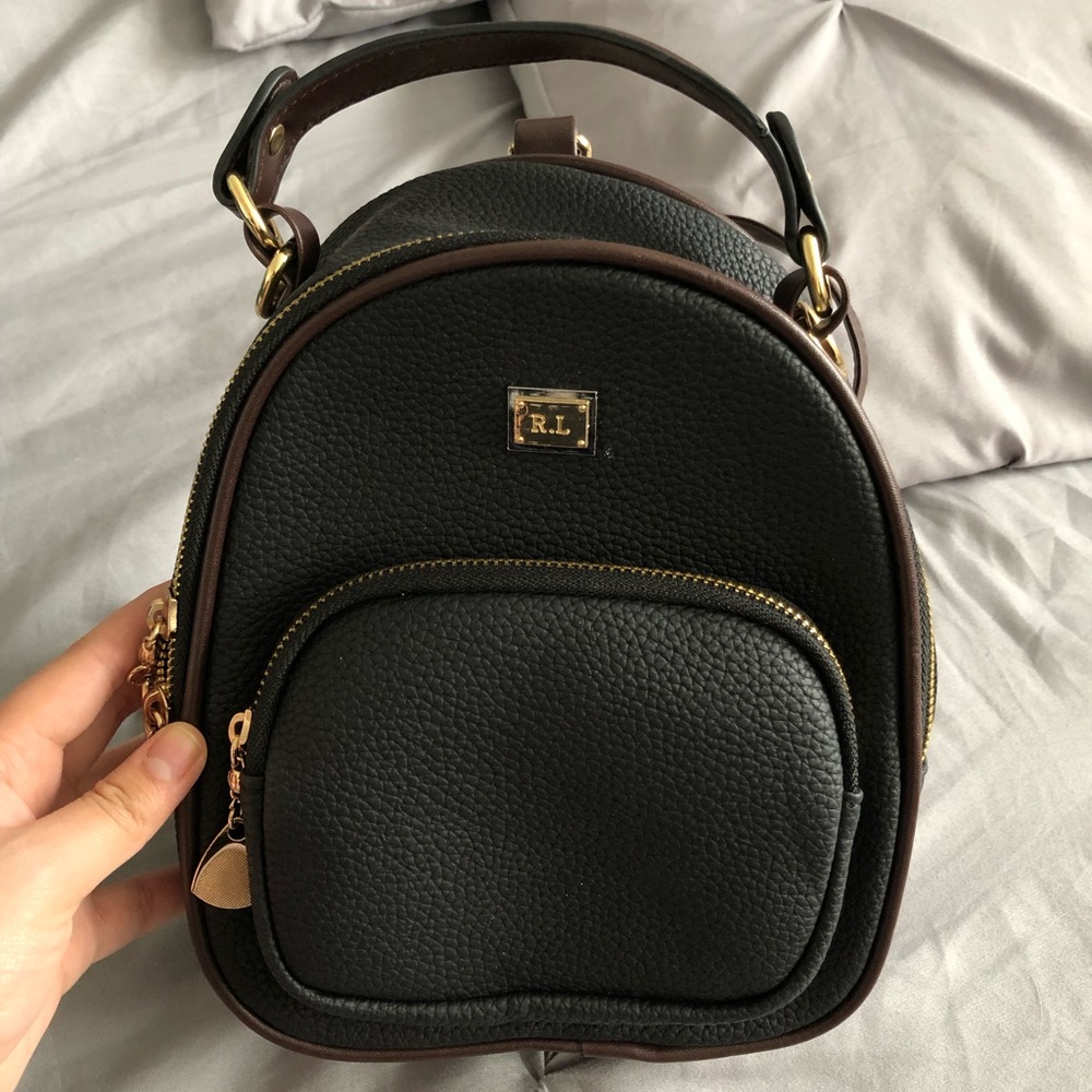 RL mini backpack/crossbody